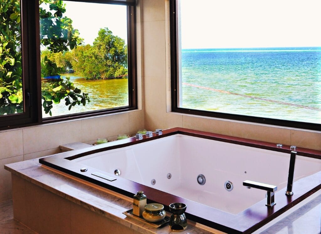 Bathtub with Ocean View
