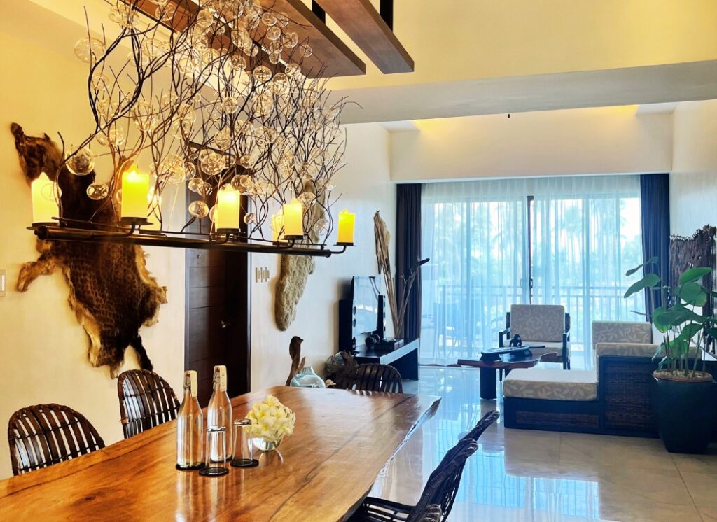 Dining and Living Area