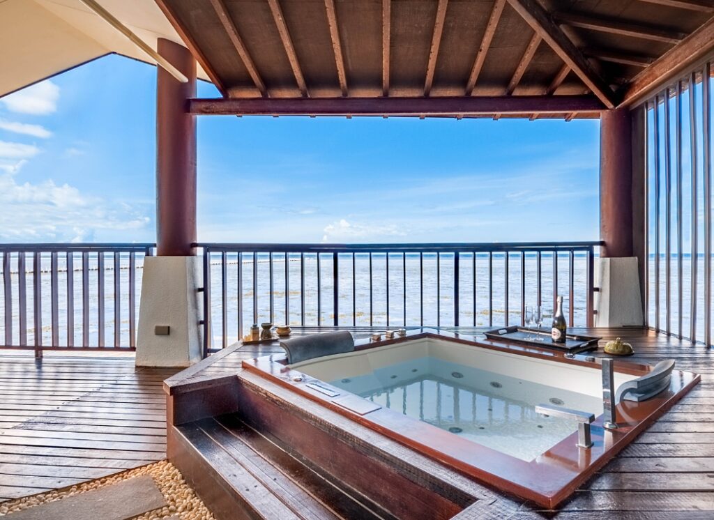 Outdoor Jacuzzi with a View